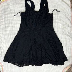 Laced Black Womens/Juniors Summer Dress Sz L